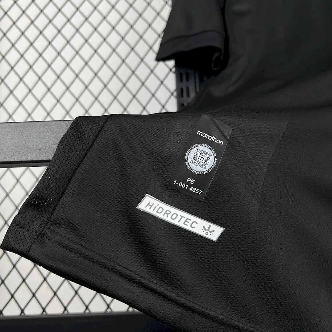 Camiseta negra de Ecuador 2025, edición fan especial