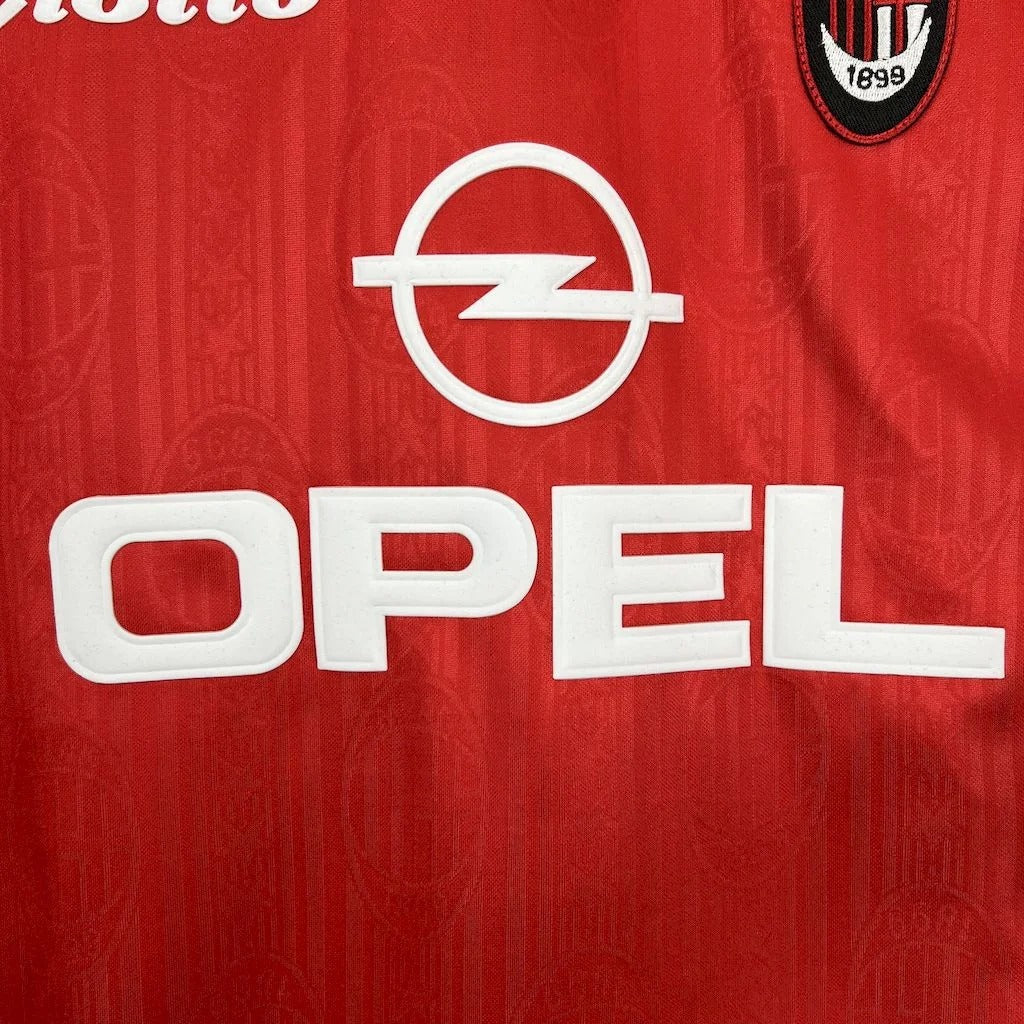 Camiseta retro de la cuarta edición de la Copa Centenario del AC Milan Belo Horizonte 1997/98