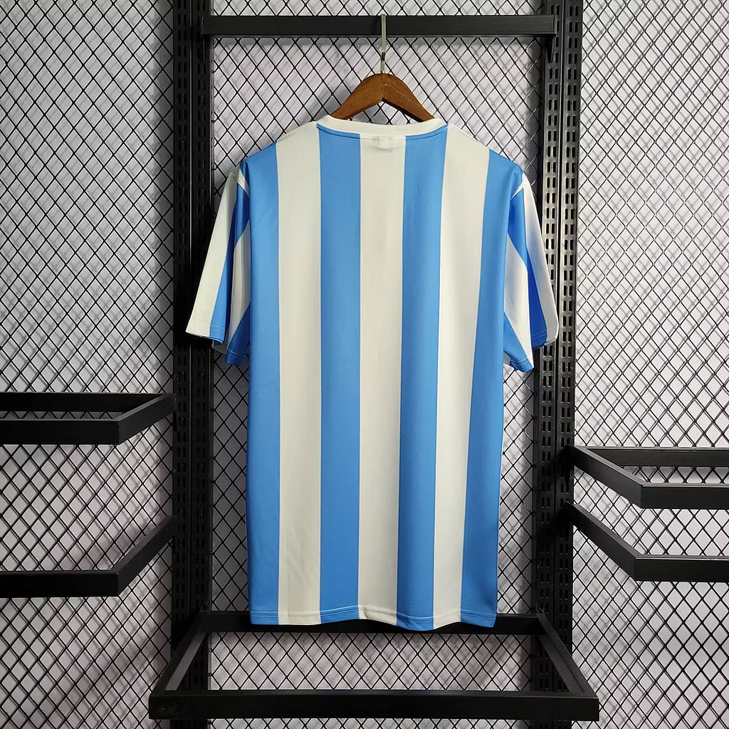 Camiseta retro de Argentina 1986 edición fan