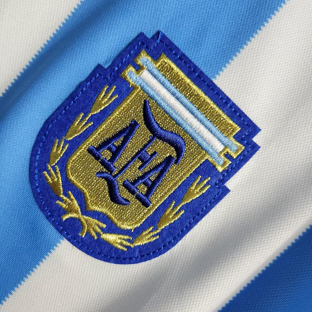 Camiseta retro de Argentina 1986 edición fan