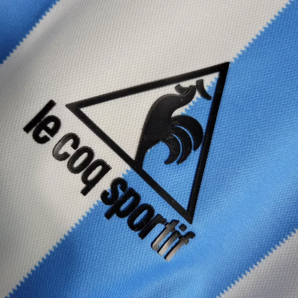 Camiseta retro de Argentina 1986 edición fan