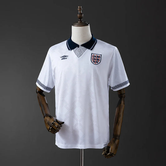 Camiseta retro de Inglaterra 1990 edición fan