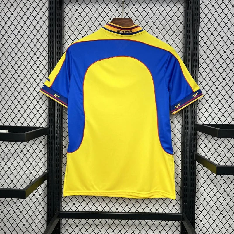 Camiseta retro de fútbol de Colombia 2001