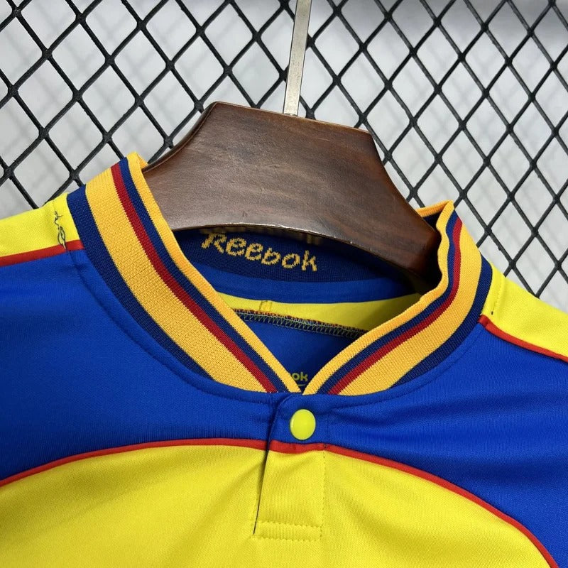 Camiseta retro de fútbol de Colombia 2001