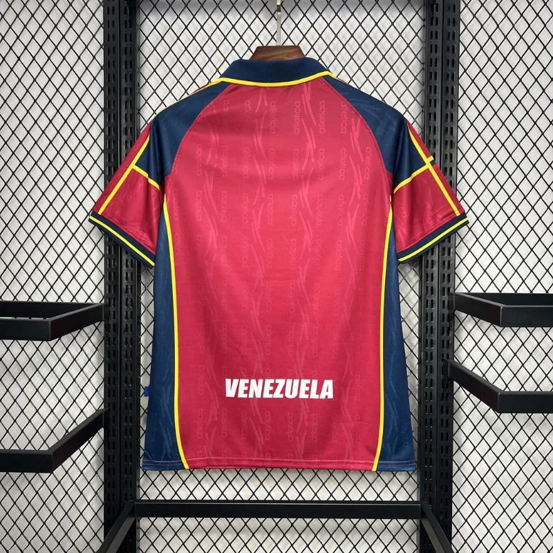 Camiseta retro local de fútbol de Venezuela año 2000