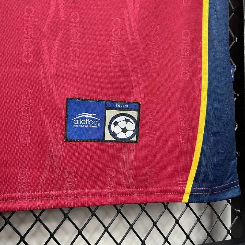 Camiseta retro local de fútbol de Venezuela año 2000