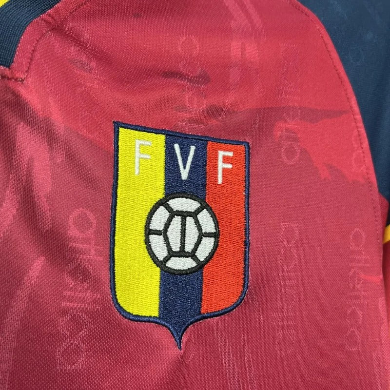 Camiseta retro local de fútbol de Venezuela año 2000