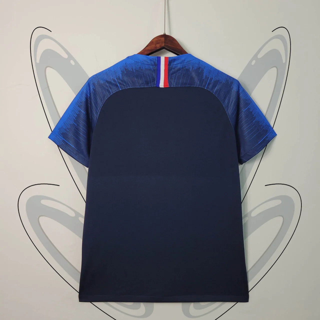 Camiseta retro de fútbol de local de Francia 2018 edición fan