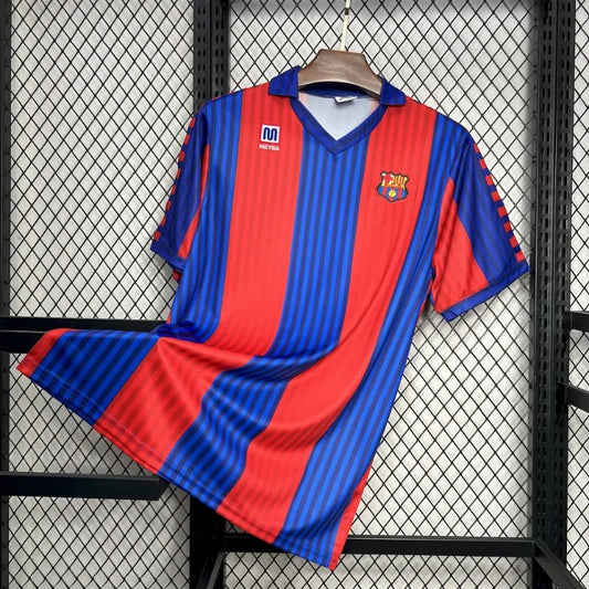 Camiseta retro de fútbol de local del Barcelona 1989–1992, edición fan