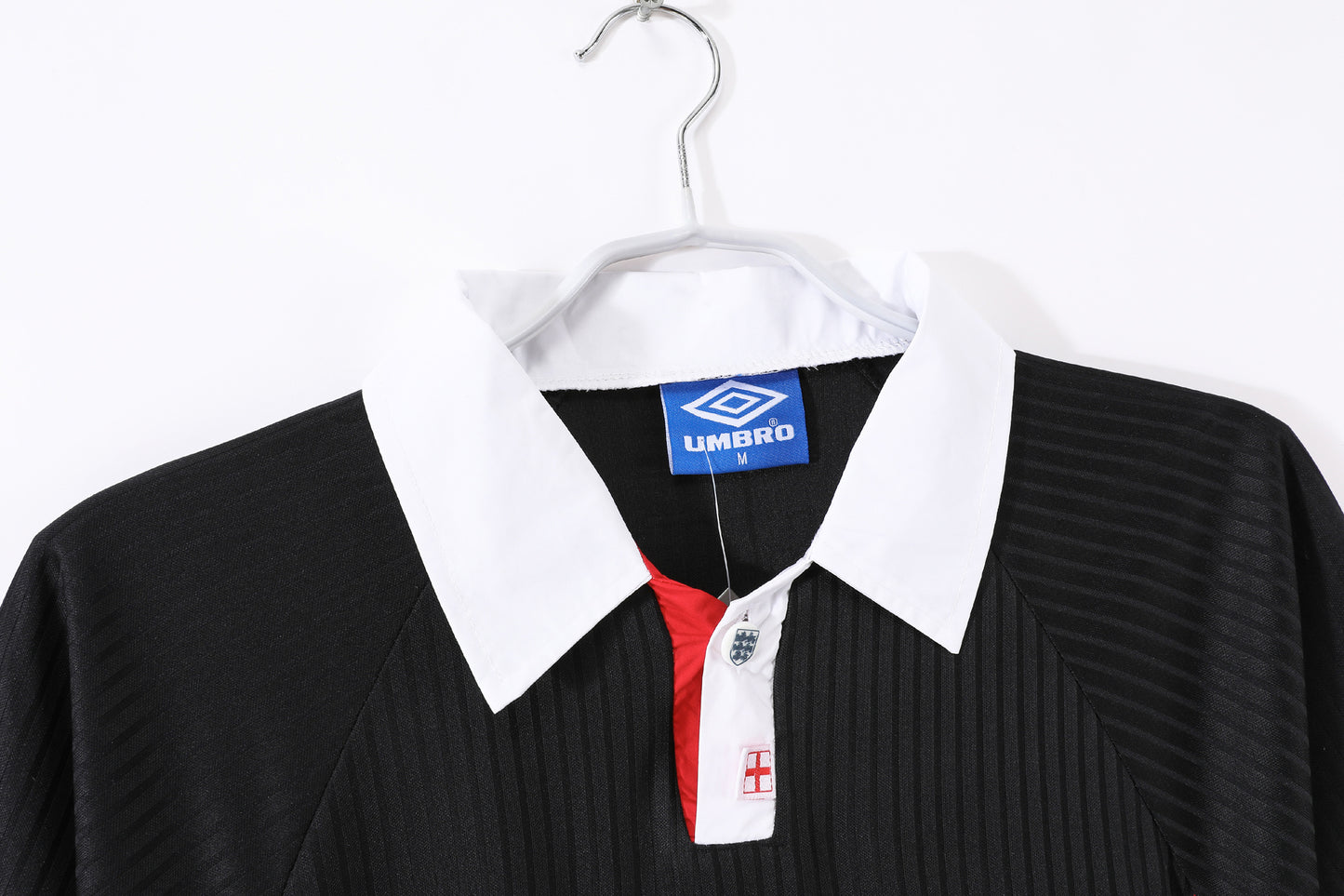 Camiseta retro de la tercera equipación de Inglaterra 1998 edición fan