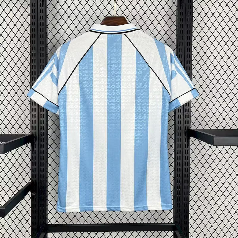 Camiseta retro de local de Argentina 1996 edición fan