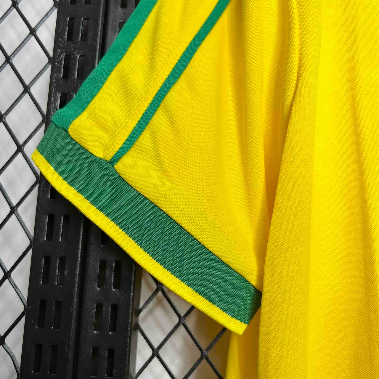 Camiseta retro de local de Brasil 1998 edición fan