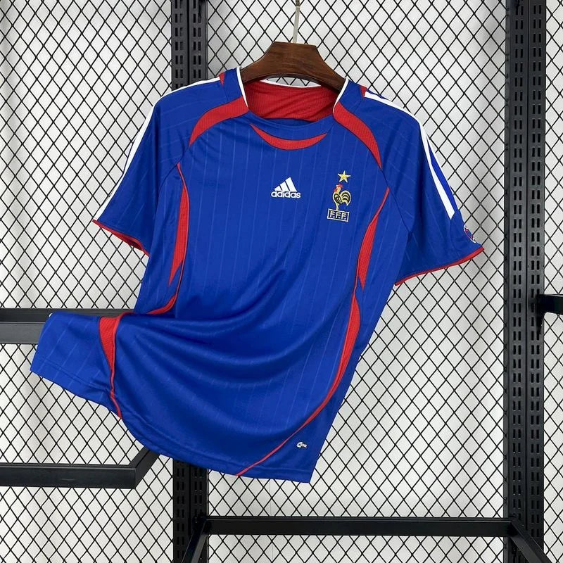 Camiseta retro de local de Francia 2006 edición fan