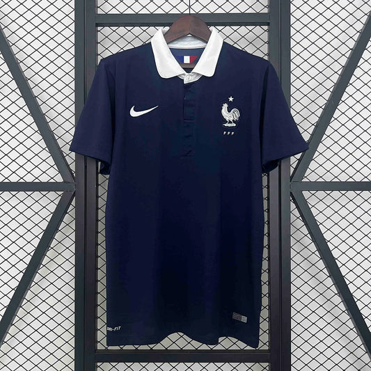 Camiseta retro de local de Francia 2014 edición fan