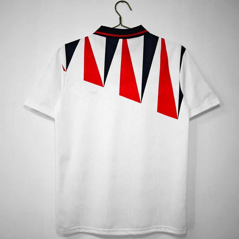 Camiseta retro de local de Inglaterra 1990 edición fan