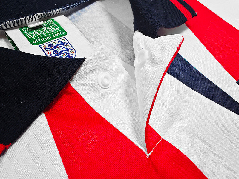 Camiseta retro de local de Inglaterra 1990 edición fan