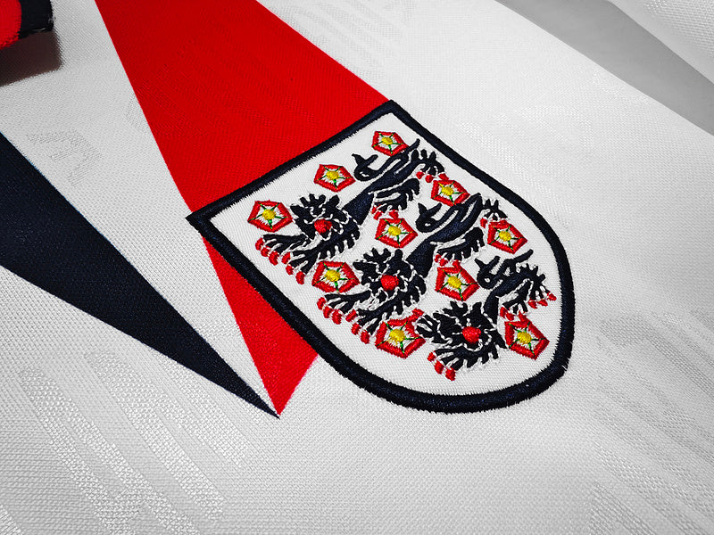 Camiseta retro de local de Inglaterra 1990 edición fan