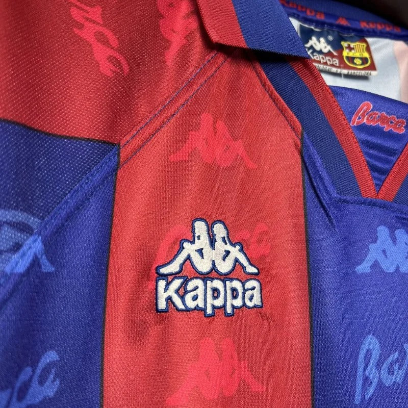 Camiseta retro de local del Barcelona 1995/1997 edición fan