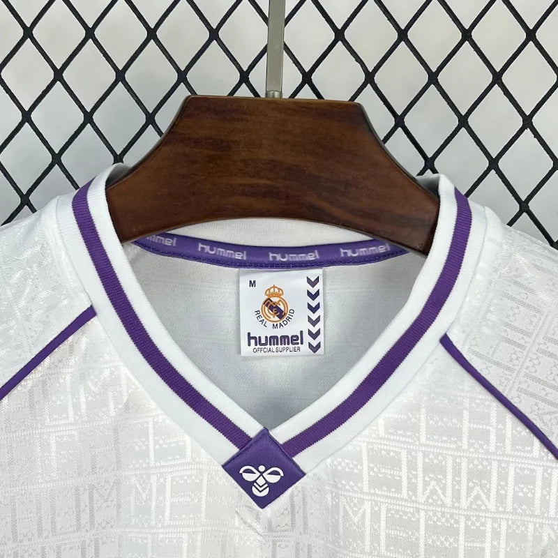 Camiseta retro de local del Real Madrid 1990/92 edición fan