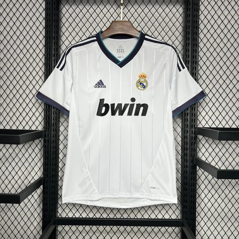 Camiseta retro de local del Real Madrid 2012/2013, edición fan