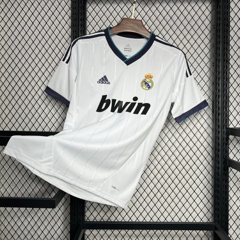 Camiseta retro de local del Real Madrid 2012/2013, edición fan