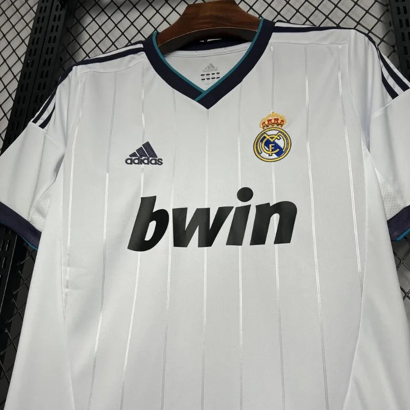 Camiseta retro de local del Real Madrid 2012/2013, edición fan