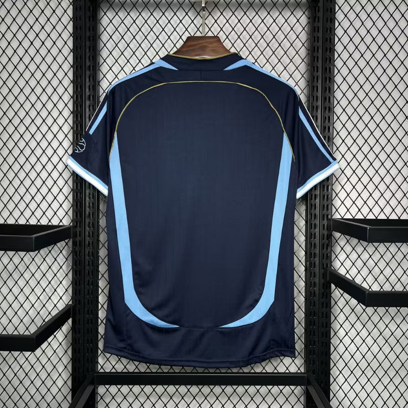 Camiseta retro de visitante de Argentina 2006 edición fan