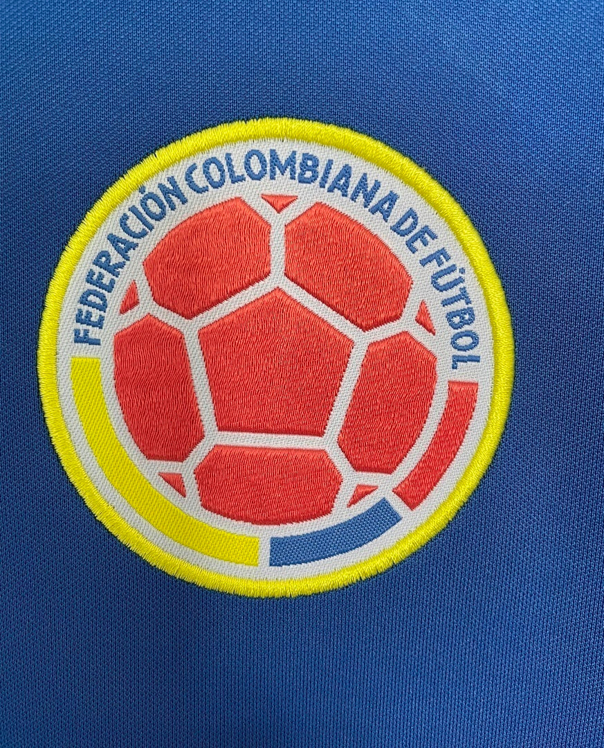 Camiseta retro de visitante de Colombia 1998 edición fan