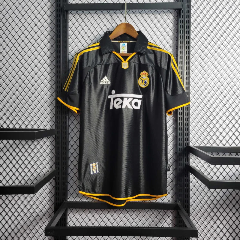Camiseta retro de visitante del Real Madrid 1999/2001 edición fan
