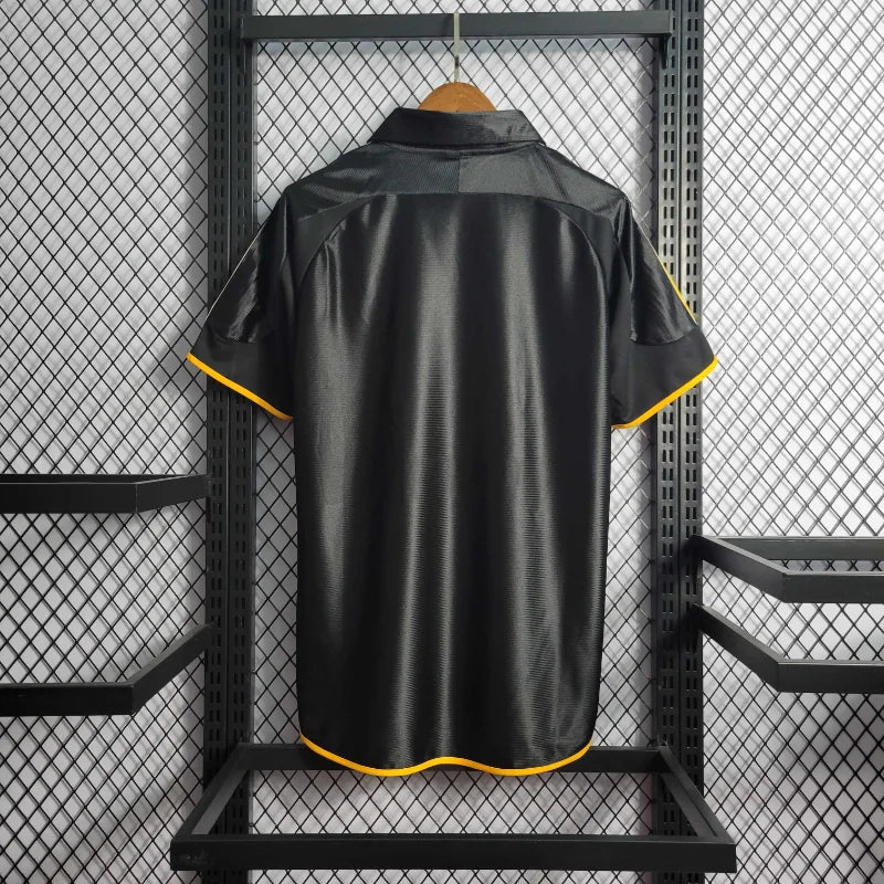 Camiseta retro de visitante del Real Madrid 1999/2001 edición fan