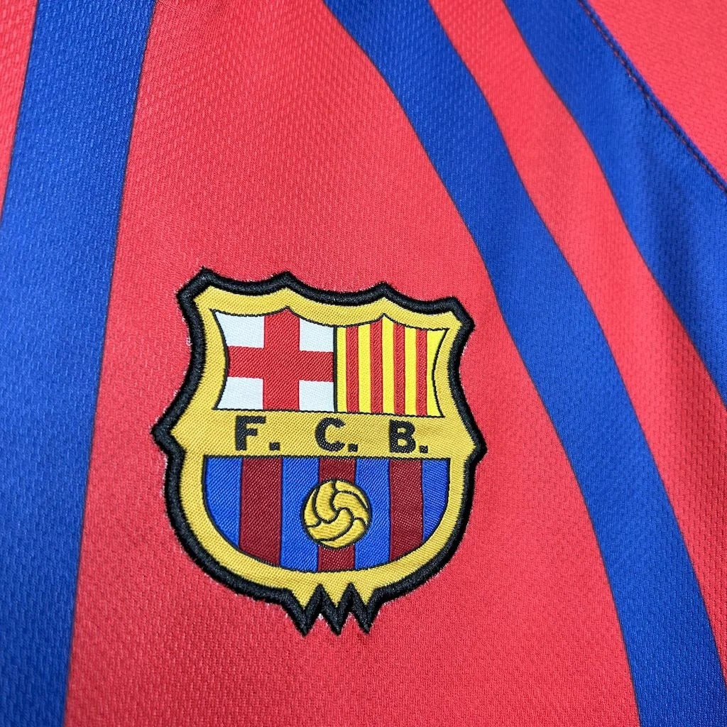 Camiseta retro local del FC Barcelona 1997/98