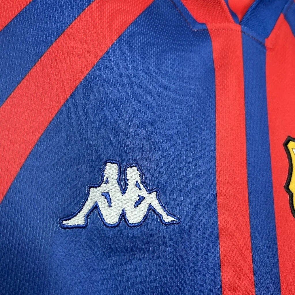 Camiseta retro local del FC Barcelona 1997/98