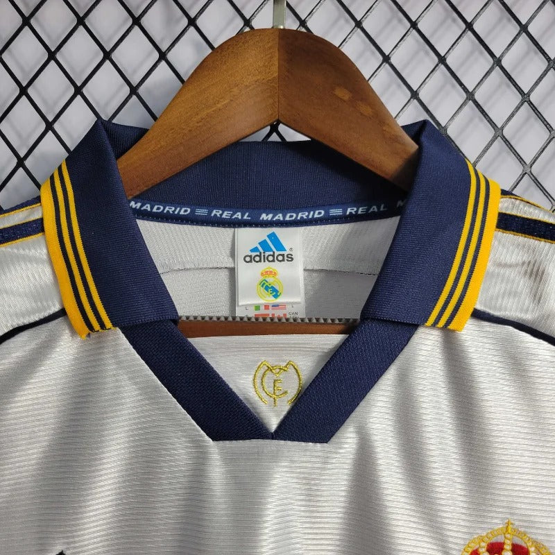 Camiseta retro local del Real Madrid 1998/2000