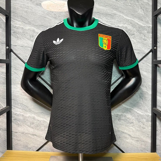 Camiseta retro negra de Senegal 2026, versión jugador
