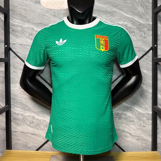 Camiseta retro verde de Senegal 2026, versión jugador
