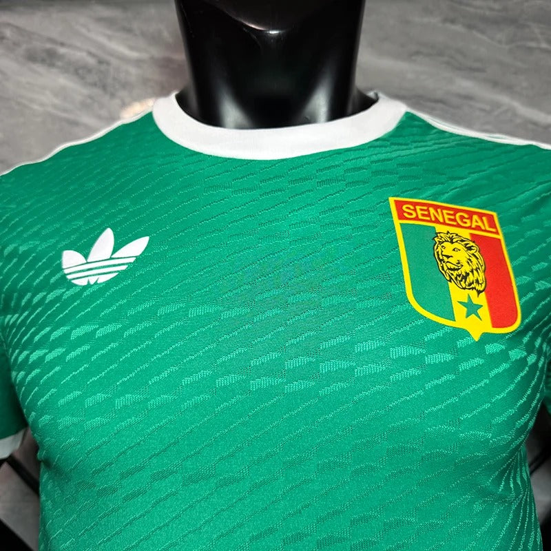 Camiseta retro verde de Senegal 2026, versión jugador