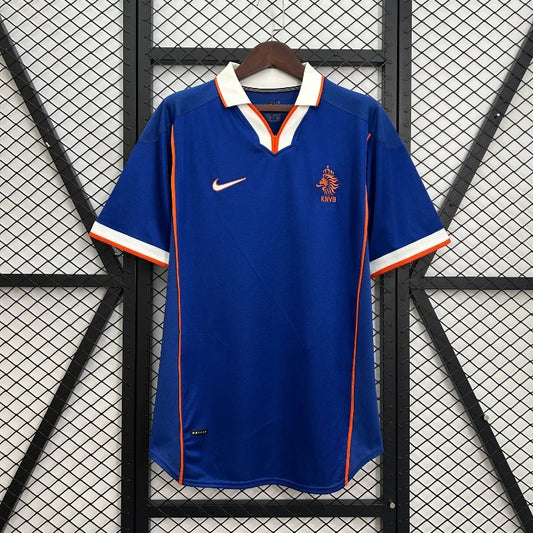 Camiseta retro visitante de Holanda 1998