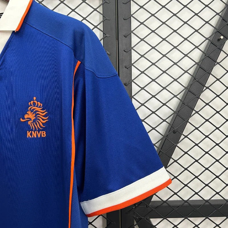 Camiseta retro visitante de Holanda 1998