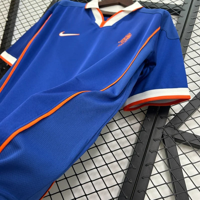 Camiseta retro visitante de Holanda 1998