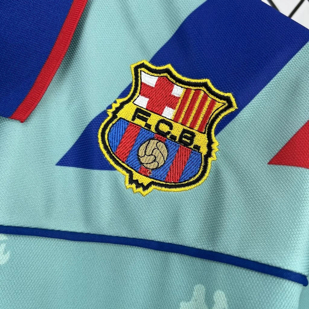 Camiseta retro visitante del FC Barcelona 1992/95