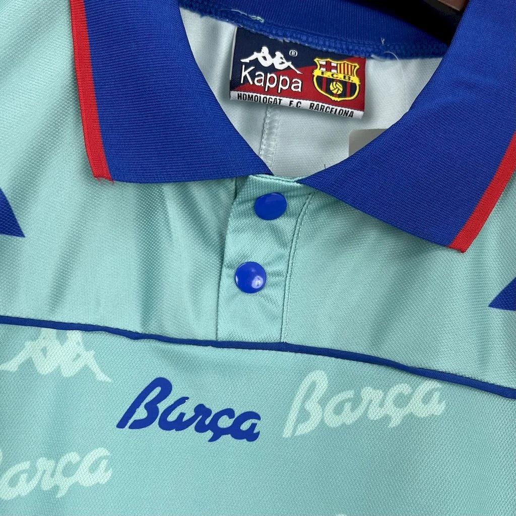 Camiseta retro visitante del FC Barcelona 1992/95