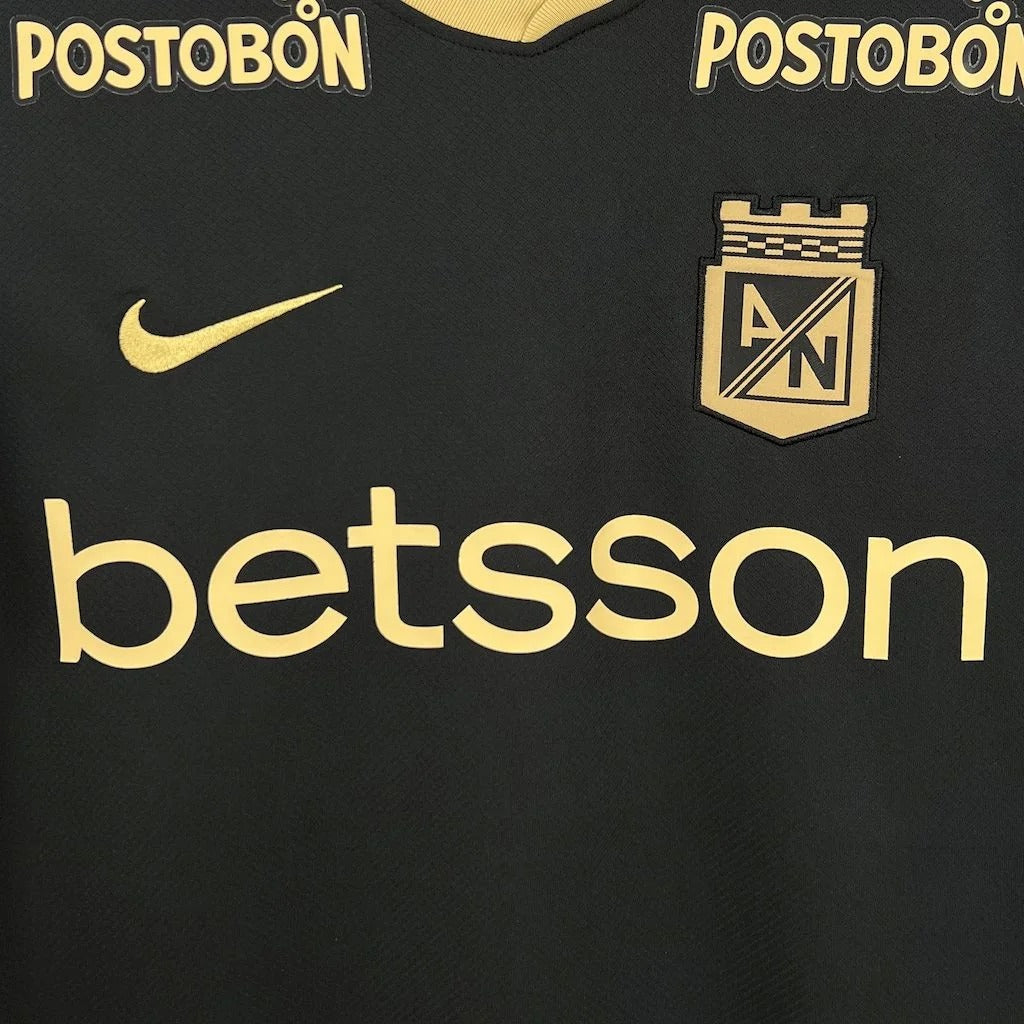 Camiseta visitante de Atlético Nacional 25/26, edición fan