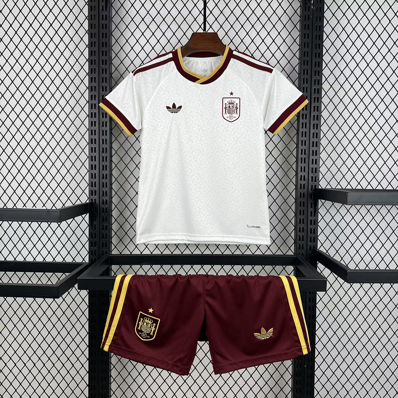 Conjunto infantil de visitante de España 2026 edición fan