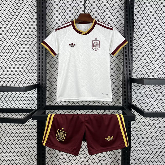 Conjunto infantil de visitante de España 2026 edición fan