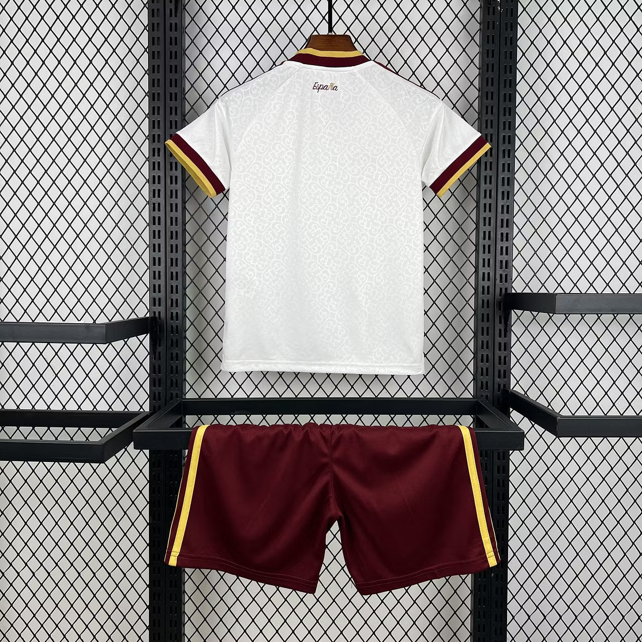 Conjunto infantil de visitante de España 2026 edición fan