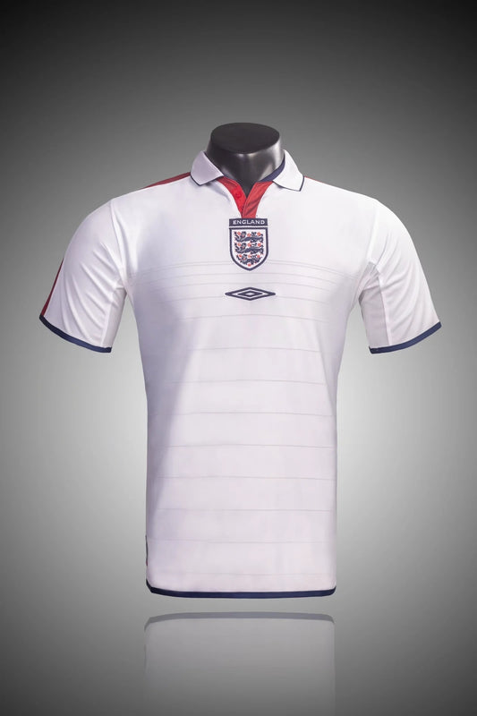 Camiseta retro de local de Inglaterra 2004 edición fan