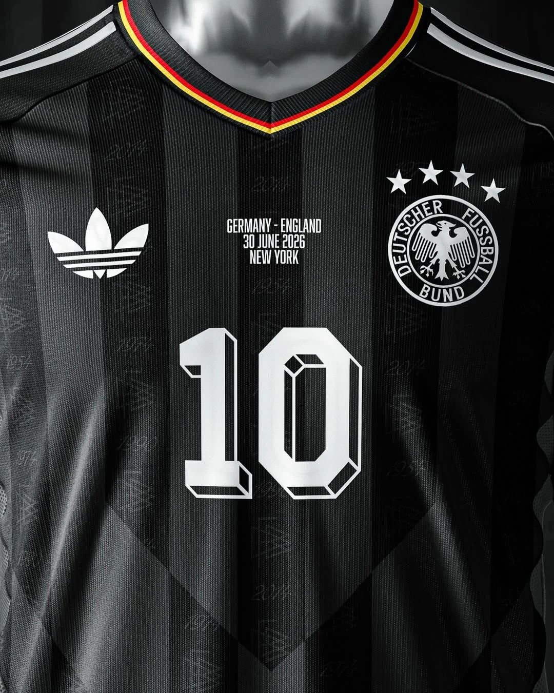 Duitsland 2026 Speciale Editie Zwart Shirt