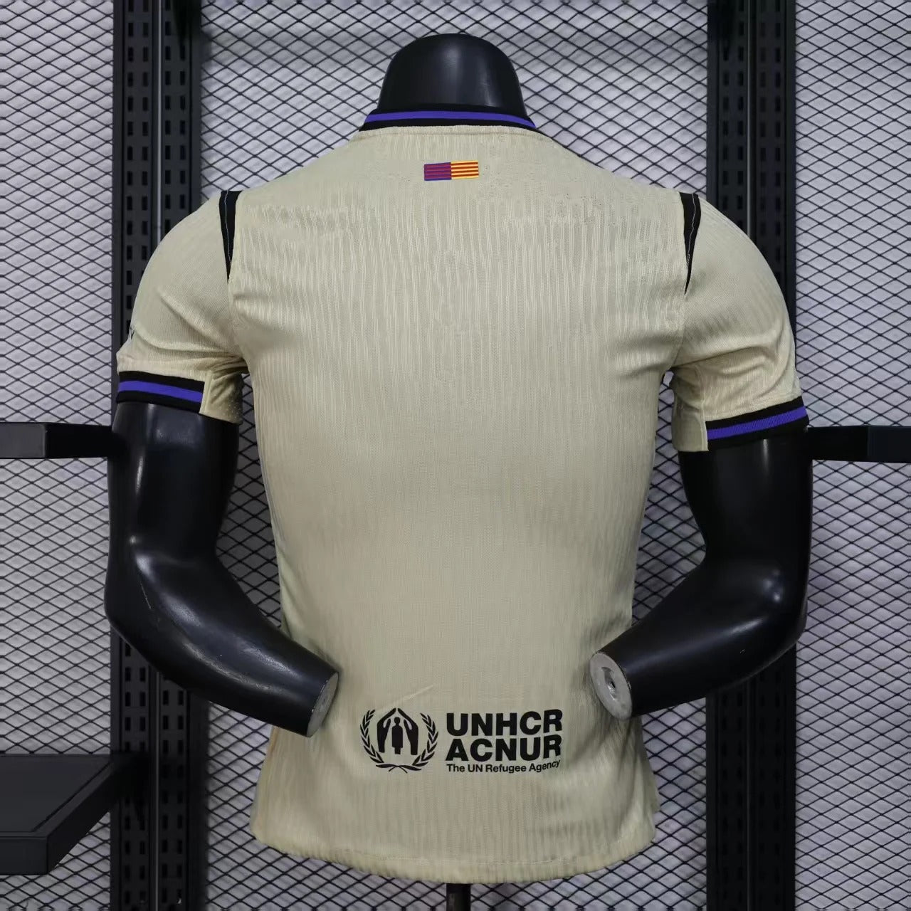 Camiseta visitante del FC Barcelona 2025/2026, edición de jugador.