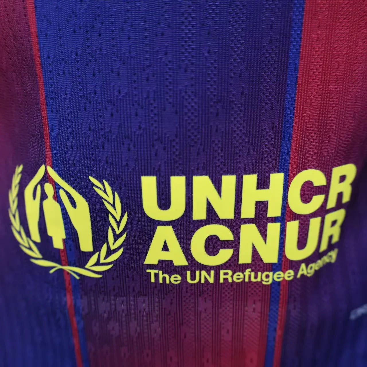 Camiseta local del FC Barcelona 25/26, versión jugador.