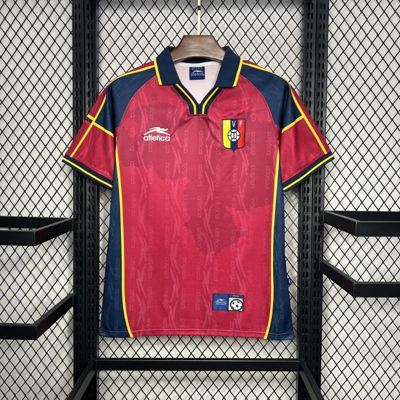 Camiseta retro local de fútbol de Venezuela año 2000